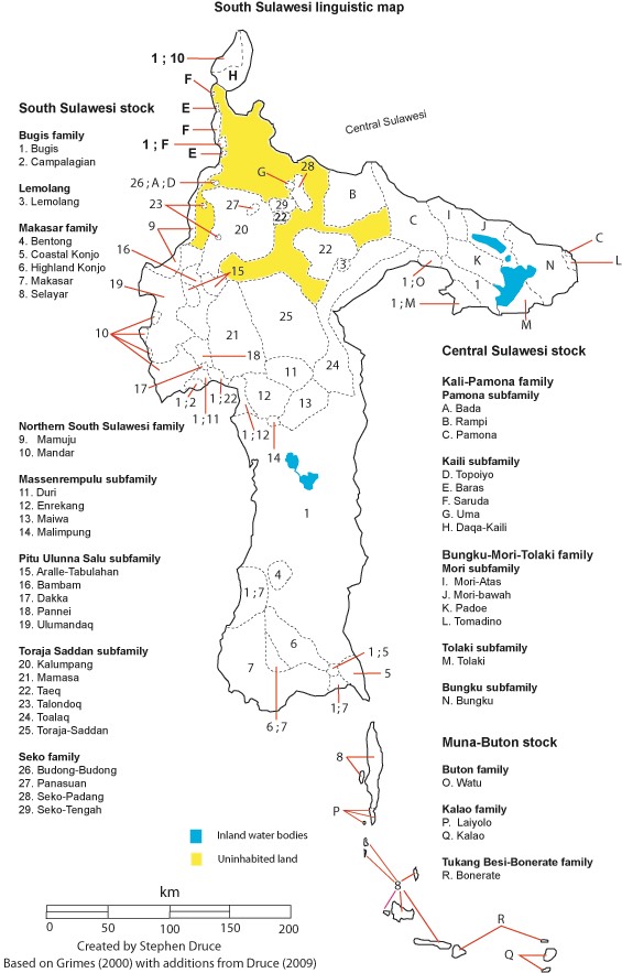 Sulsel linguistic map [Converted]