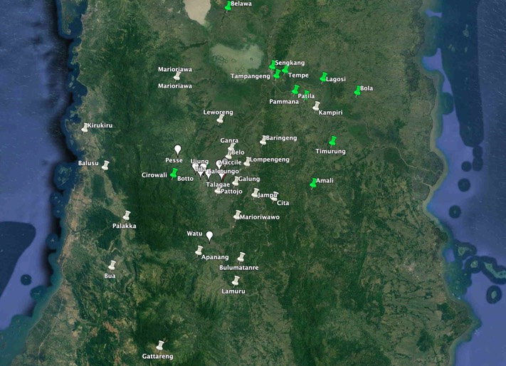 Wajo and Soppeng replace Cina